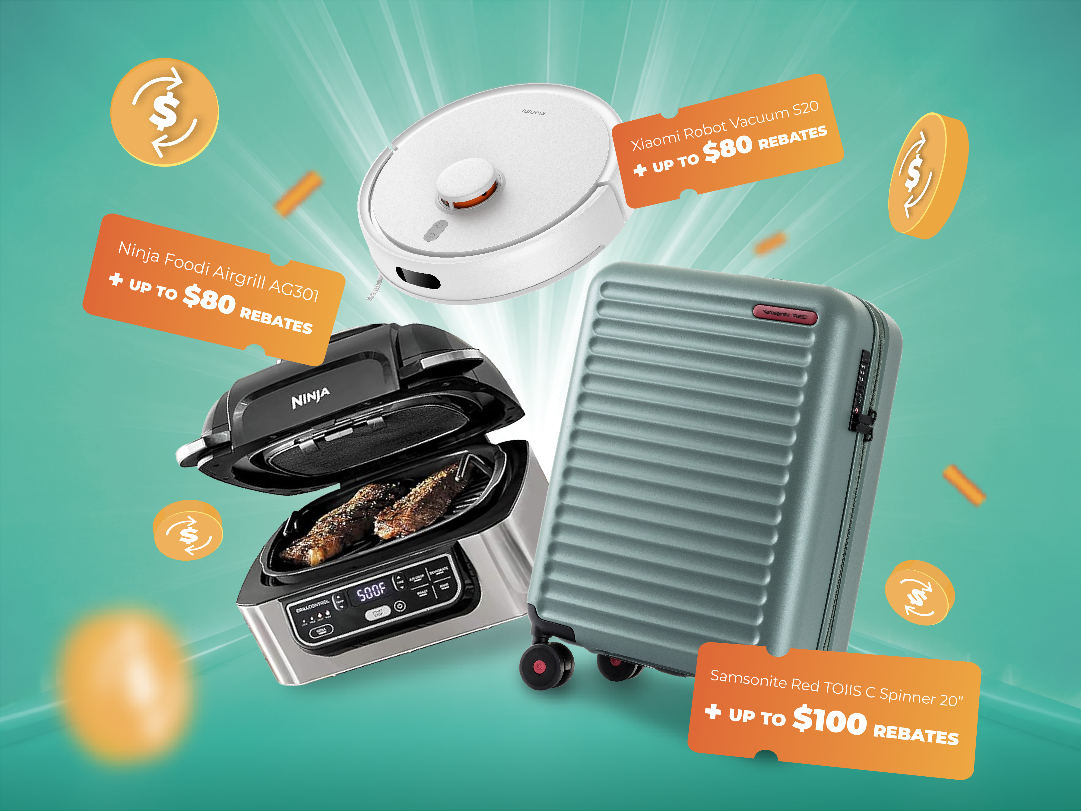 Up to $488 in gifts and rebates, your pick!