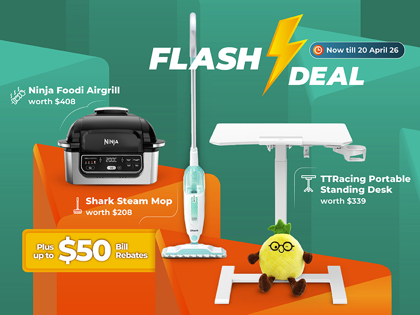 Free promotional gift & rebates worth up to $458