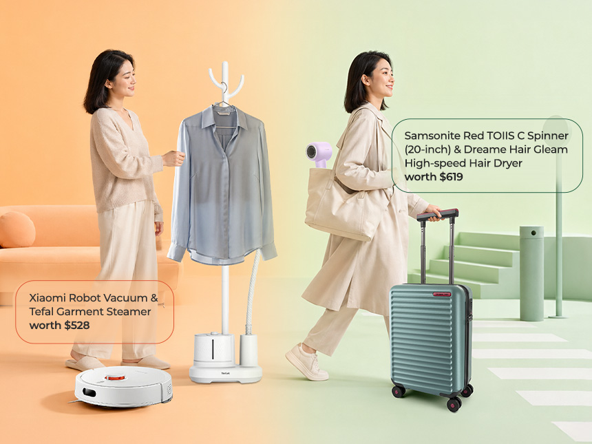 Exclusively here only - Enjoy promotional gifts & rebate up to $639!