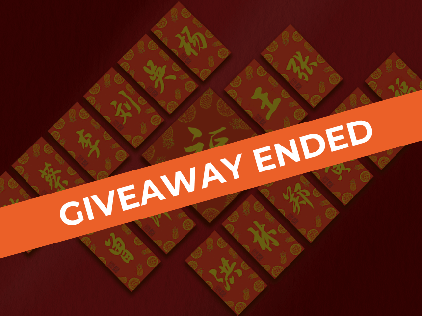 Fu Dao Ang Bao Flatlay Giveaway Ended